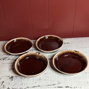 Vintage McCoy Drip Glaze Dishes